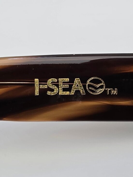 I-Sea Jolene Tiger Stripe Frame Polarized Brown Gradient Lens Cat Eye Sunglasses main image 8